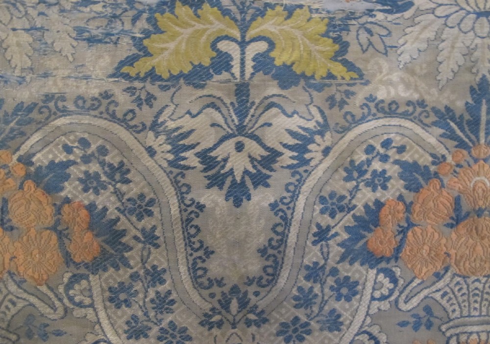 Fine 18th Century European Silk Brocade Panel, 1.92m x 2.02m View V
