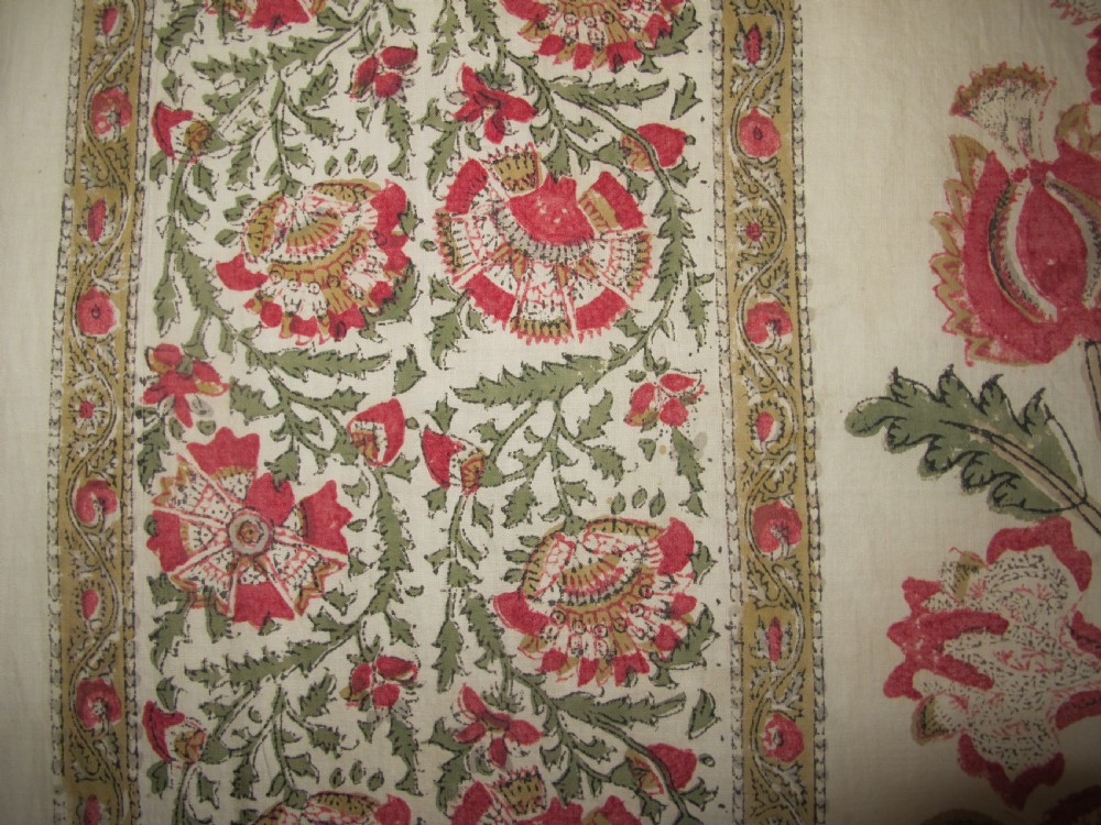 Indian Khalamkhari 'Tree of Life' Panel, Late 19th Century, 1.79m x 1.29m View III