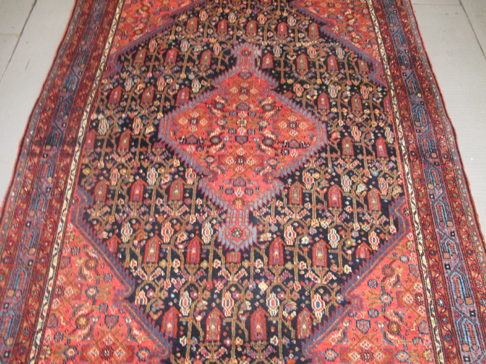 Fine Kurdish Rug, Persia, circa 1890, 2.04m x 1.39m View VI