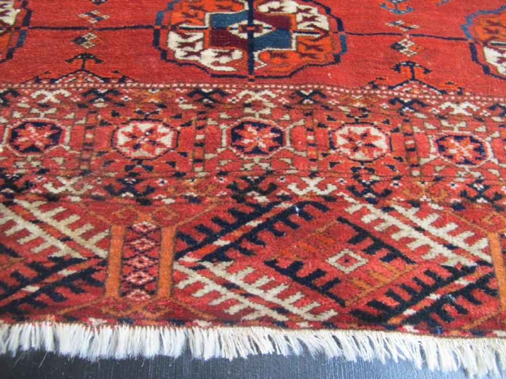 Tekke Wedding Rug, Circa 1880, 1.32m x 1.20m View IV