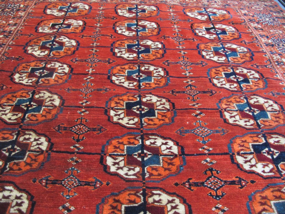 Tekke Wedding Rug, Circa 1880, 1.32m x 1.20m View VI