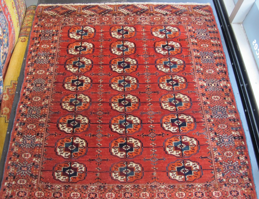 Tekke Wedding Rug, Circa 1880, 1.32m x 1.20m View VII