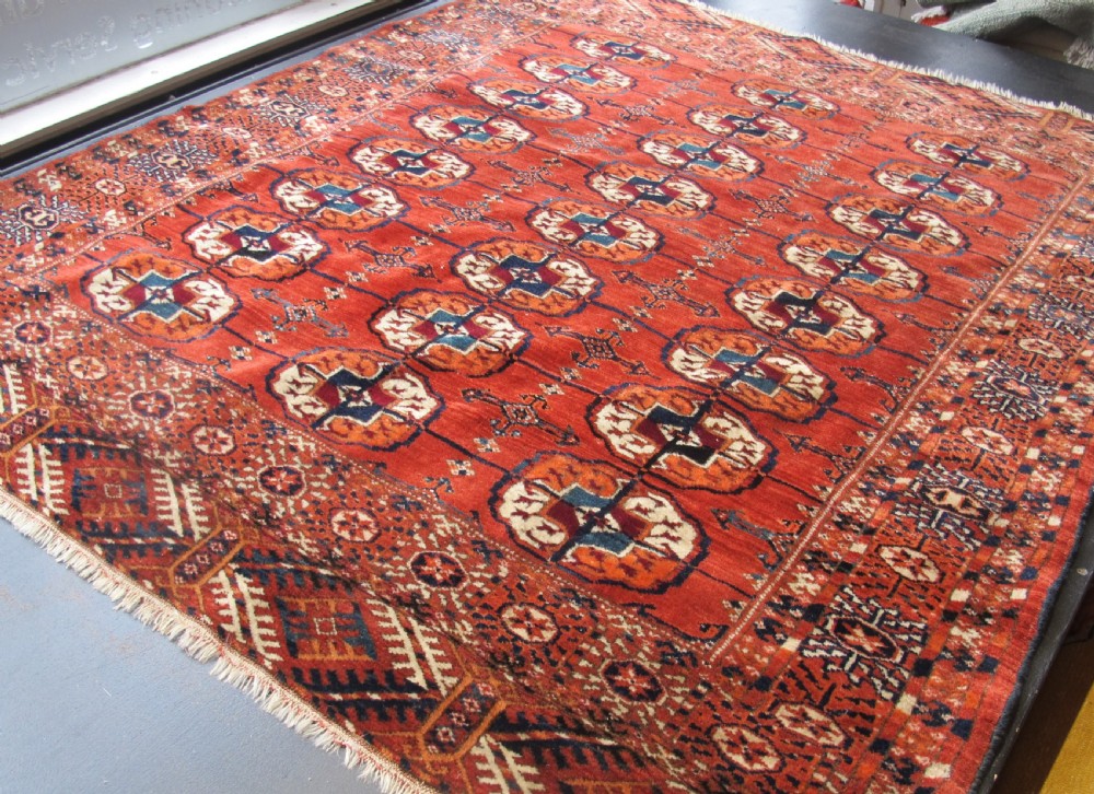 Tekke Wedding Rug, Circa 1880, 1.32m x 1.20m View X
