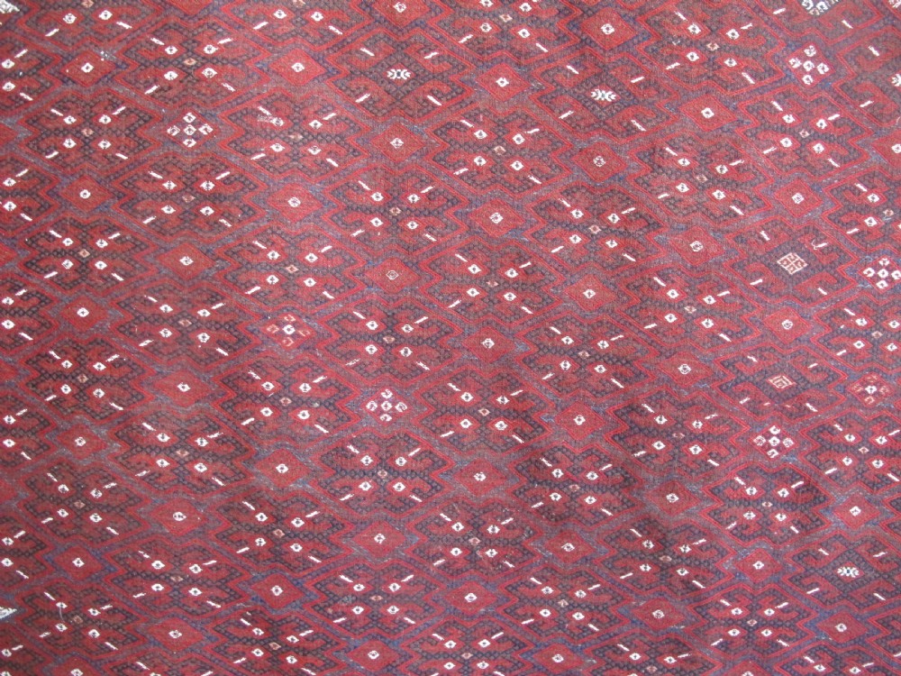Antique Turkoman Flatwoven Carpet, Circa 1880, 3.20m x 2.06m View VIII