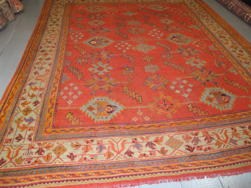 Oushak Carpet, Western Anatolia, Circa 1880, 3.47m x 2.76m
