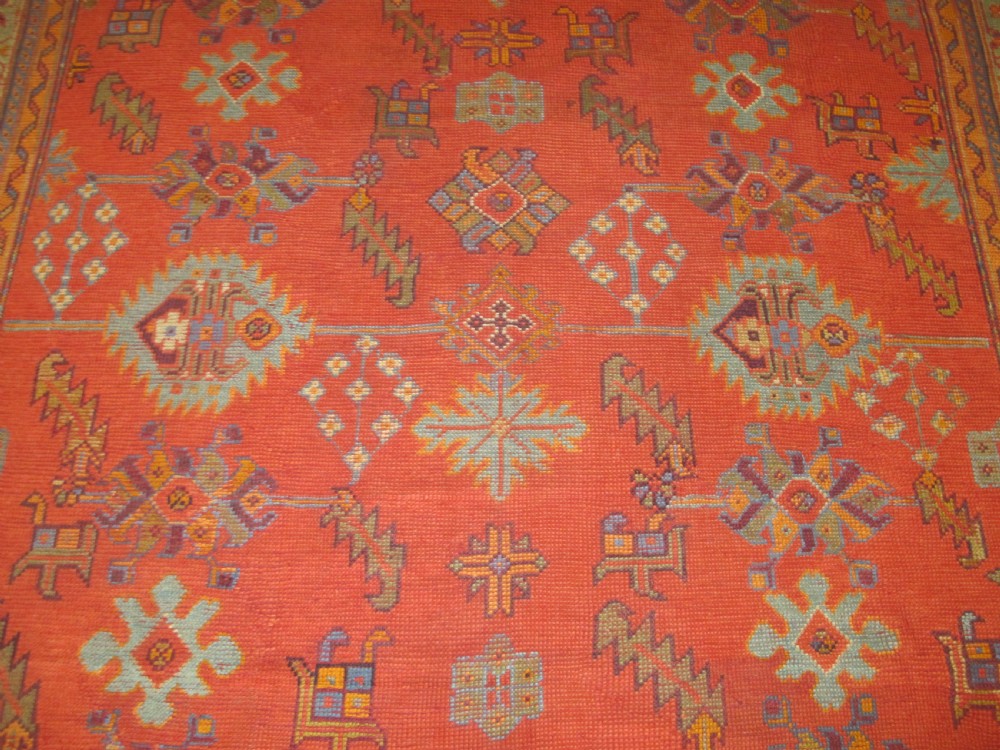 Oushak Carpet, Western Anatolia, Circa 1880, 3.47m x 2.76m View VII