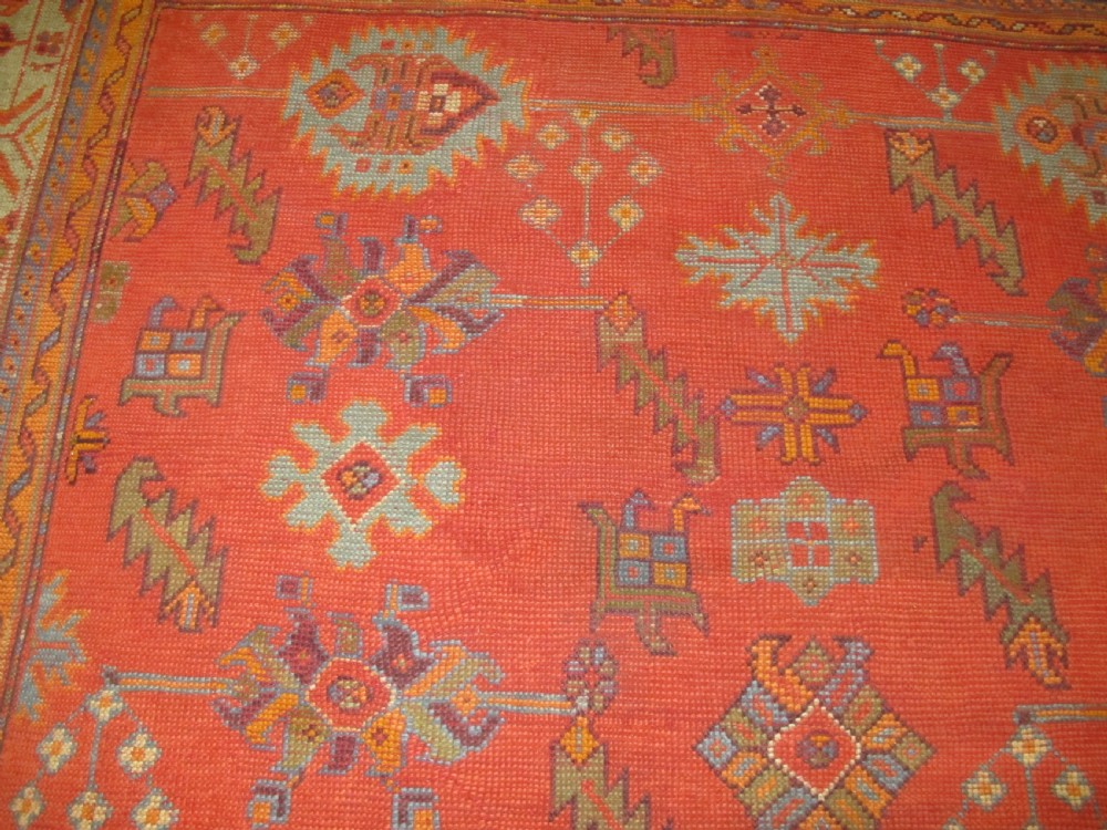 Oushak Carpet, Western Anatolia, Circa 1880, 3.47m x 2.76m View VIII