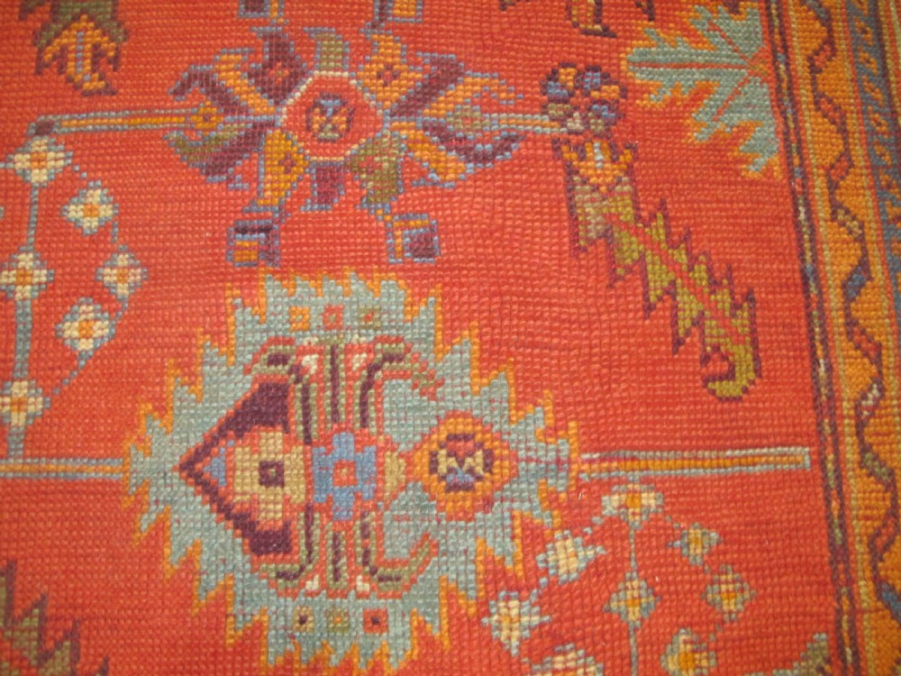 Oushak Carpet, Western Anatolia, Circa 1880, 3.47m x 2.76m View IX