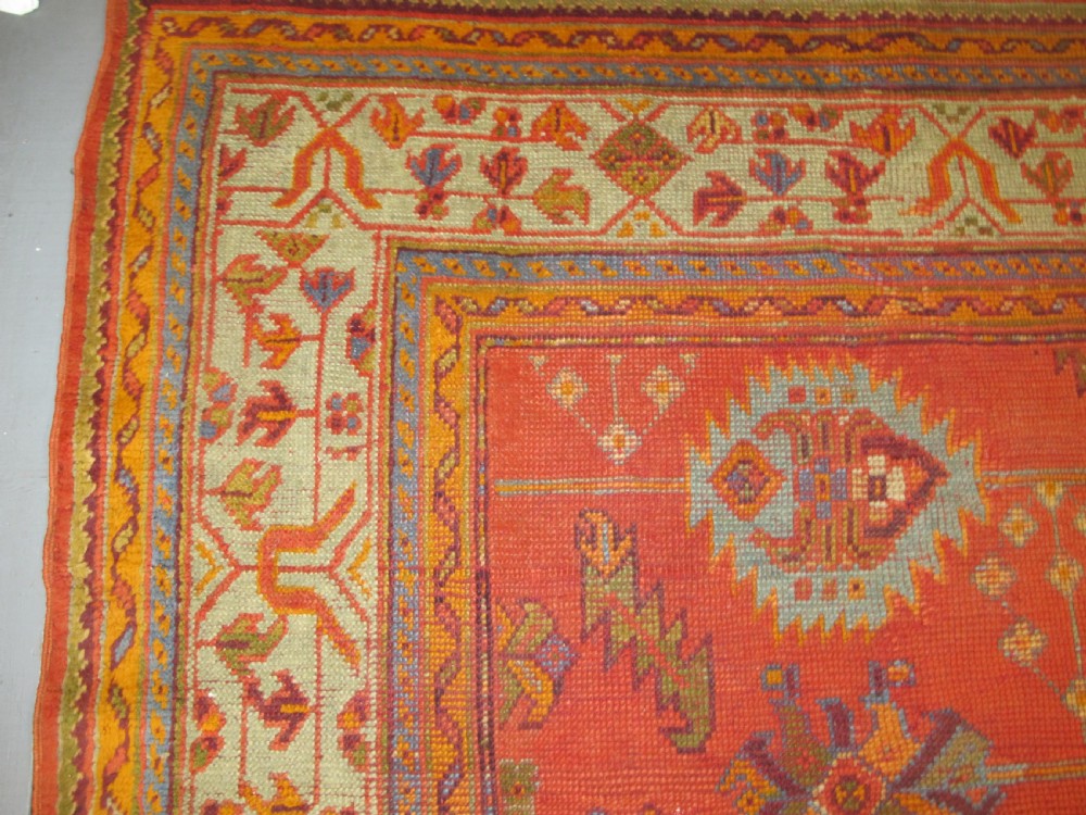 Oushak Carpet, Western Anatolia, Circa 1880, 3.47m x 2.76m View X