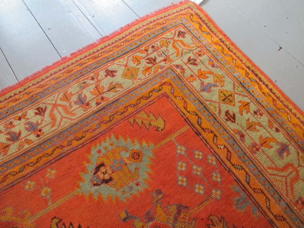 Oushak Carpet, Western Anatolia, Circa 1880, 3.47m x 2.76m View XI