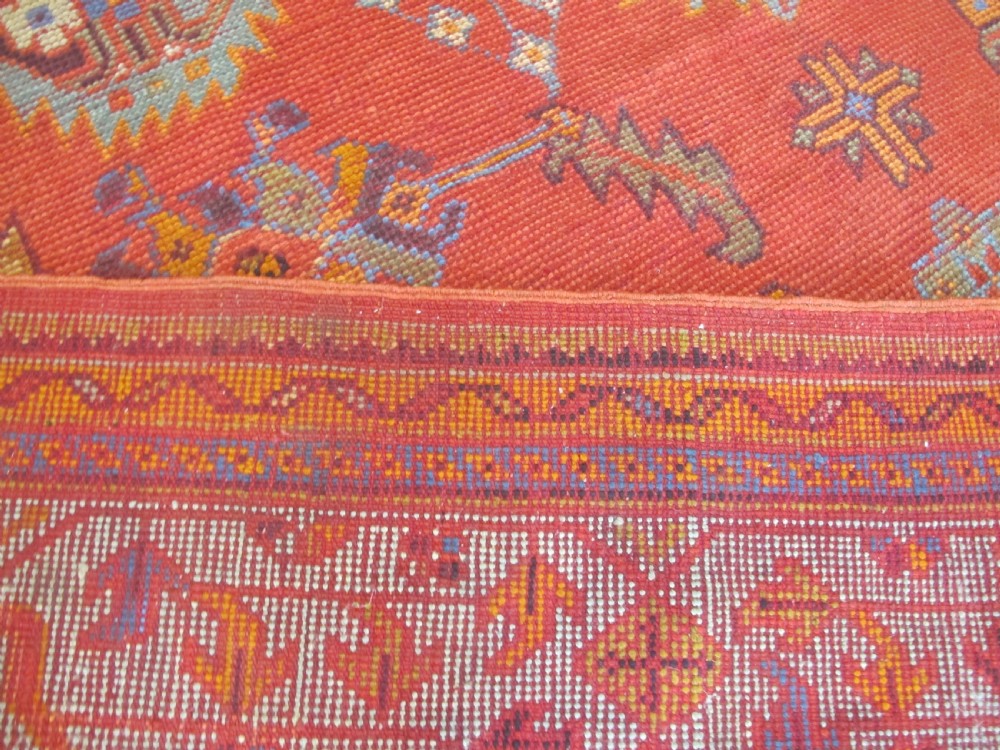 Oushak Carpet, Western Anatolia, Circa 1880, 3.47m x 2.76m View XIII