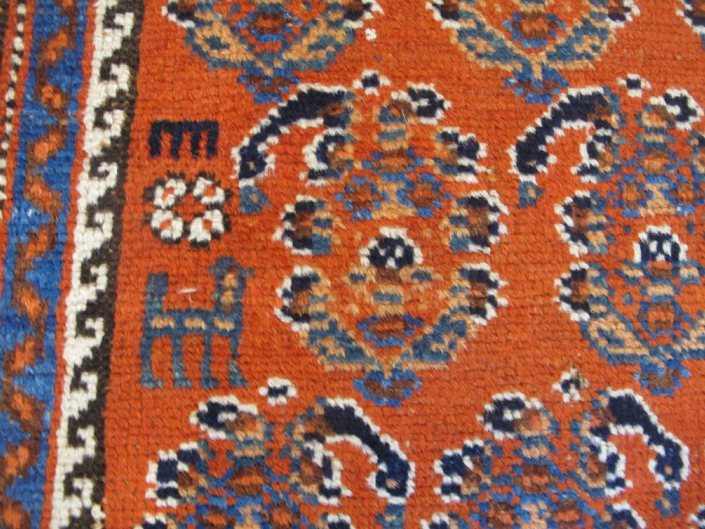 Persian Tribal Rug, Circa 1880, 2.62m x 1.46m View VI