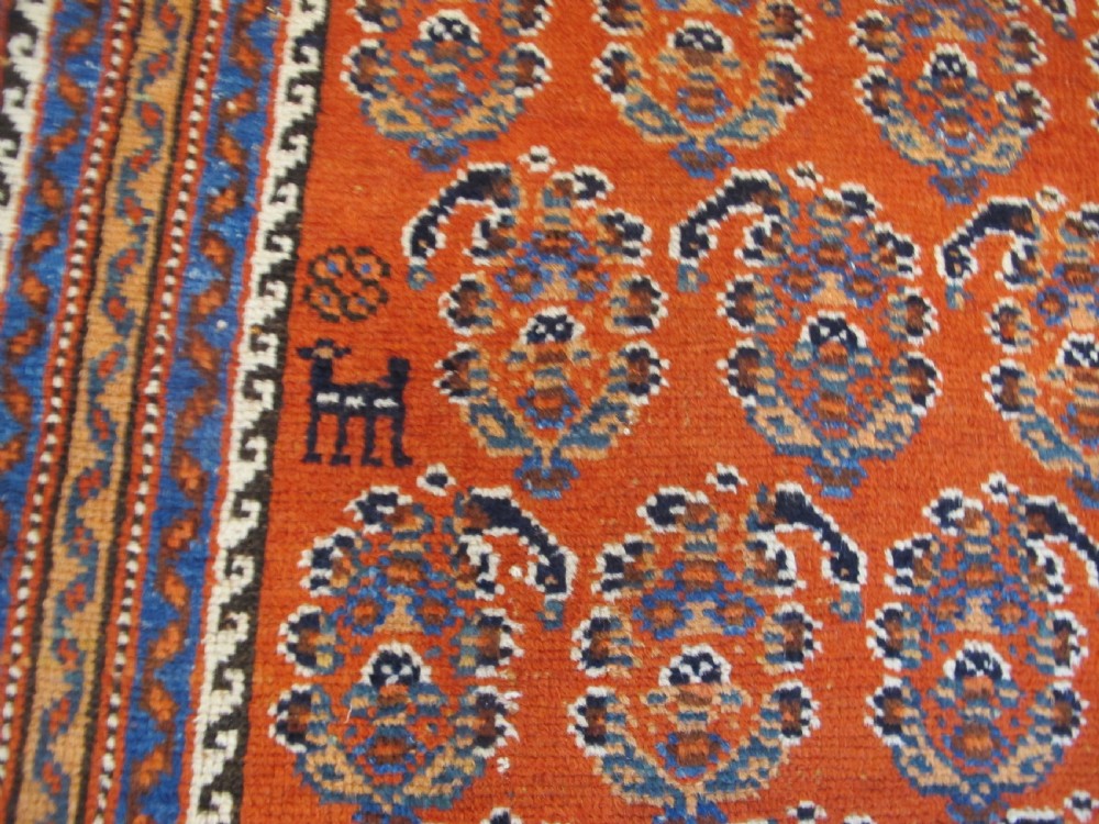 Persian Tribal Rug, Circa 1880, 2.62m x 1.46m View VII