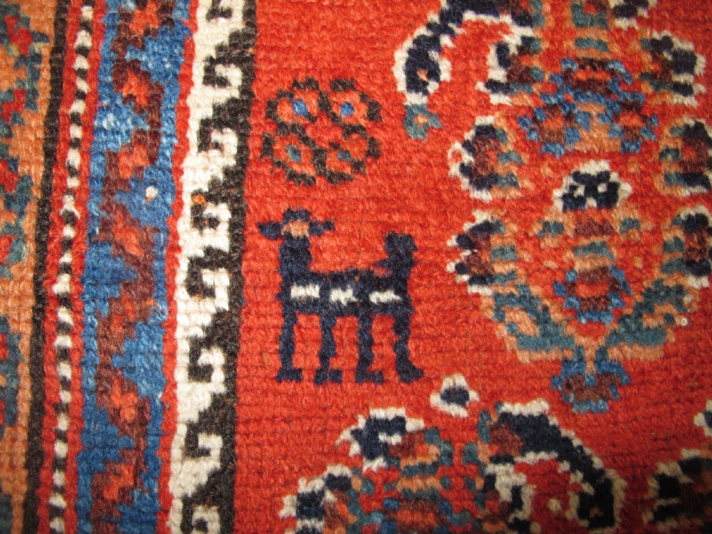 Persian Tribal Rug, Circa 1880, 2.62m x 1.46m View X