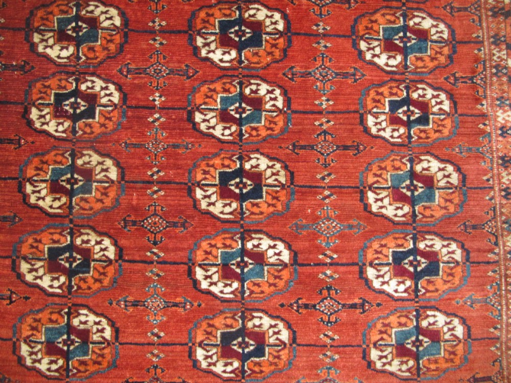 Tekke Wedding Rug, Circa 1880, 1.32m x 1.20m View XII