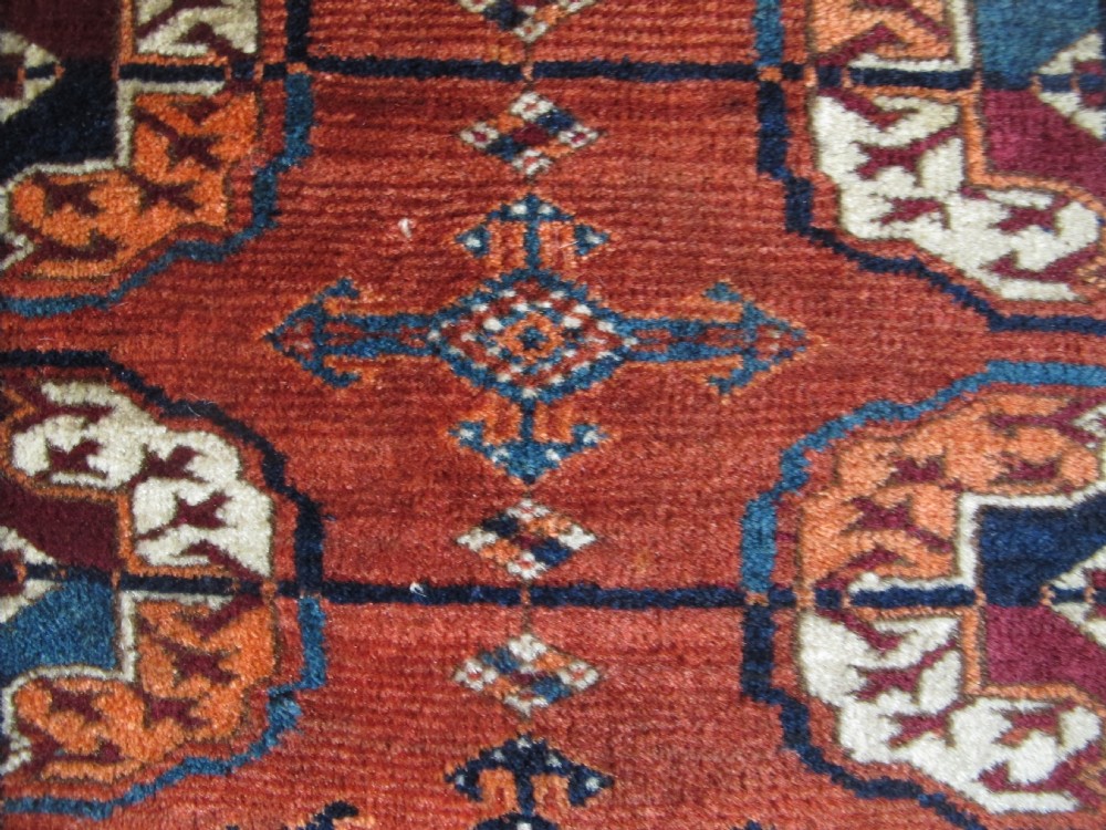 Tekke Wedding Rug, Circa 1880, 1.32m x 1.20m View XIII