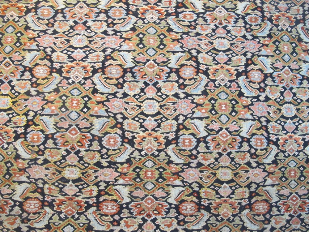 Fine Senneh Wool Kilim, West Persia, Circa 1880, 1.96m x 1.29m View III