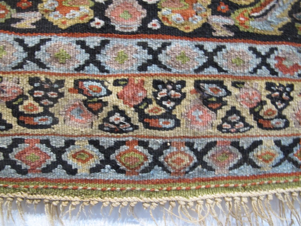 Fine Senneh Wool Kilim, West Persia, Circa 1880, 1.96m x 1.29m View VIII