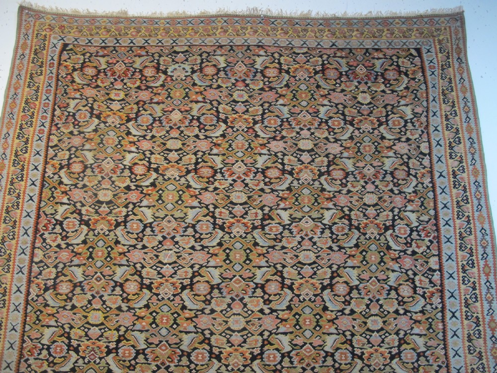 Fine Senneh Wool Kilim, West Persia, Circa 1880, 1.96m x 1.29m View XI