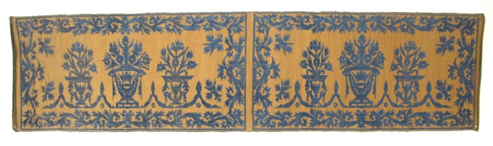 Anatolian Voided Velvet, Circa 1880, 2.17m x 0.54m