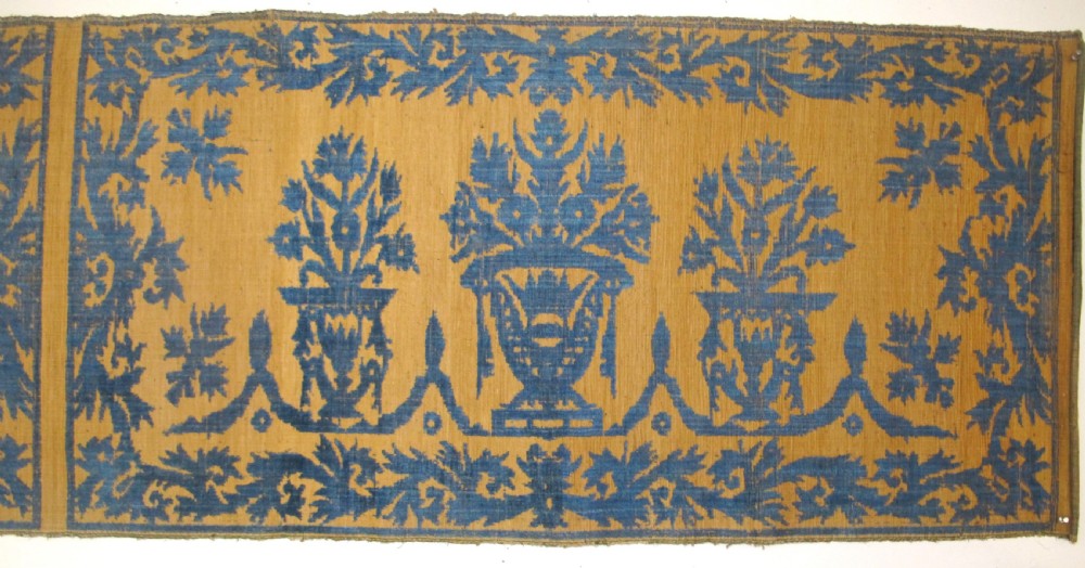 Anatolian Voided Velvet, Circa 1880, 2.17m x 0.54m View III