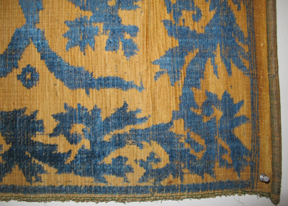 Anatolian Voided Velvet, Circa 1880, 2.17m x 0.54m View VI