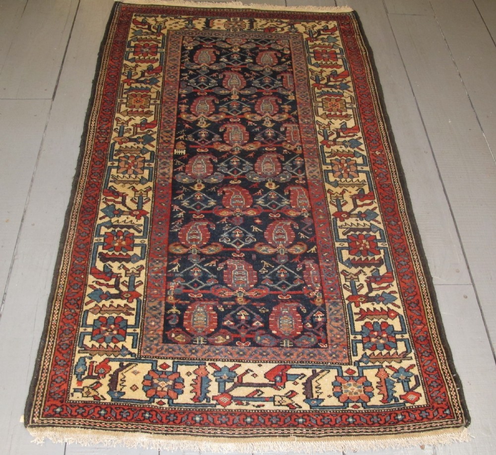 Charming North-West Persian Village Rug, Circa 1900, 2.02m x 1.23m