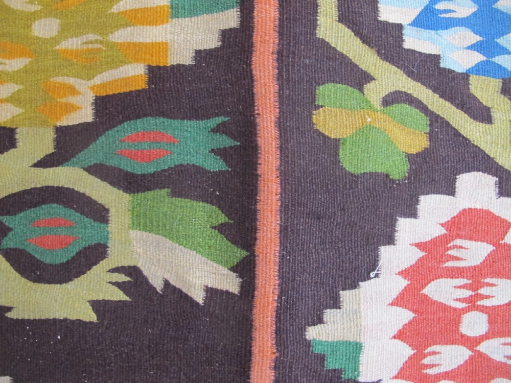 Fine Ukrainian Kilim, Circa 1900, 3.05m x 2.07m View VIII