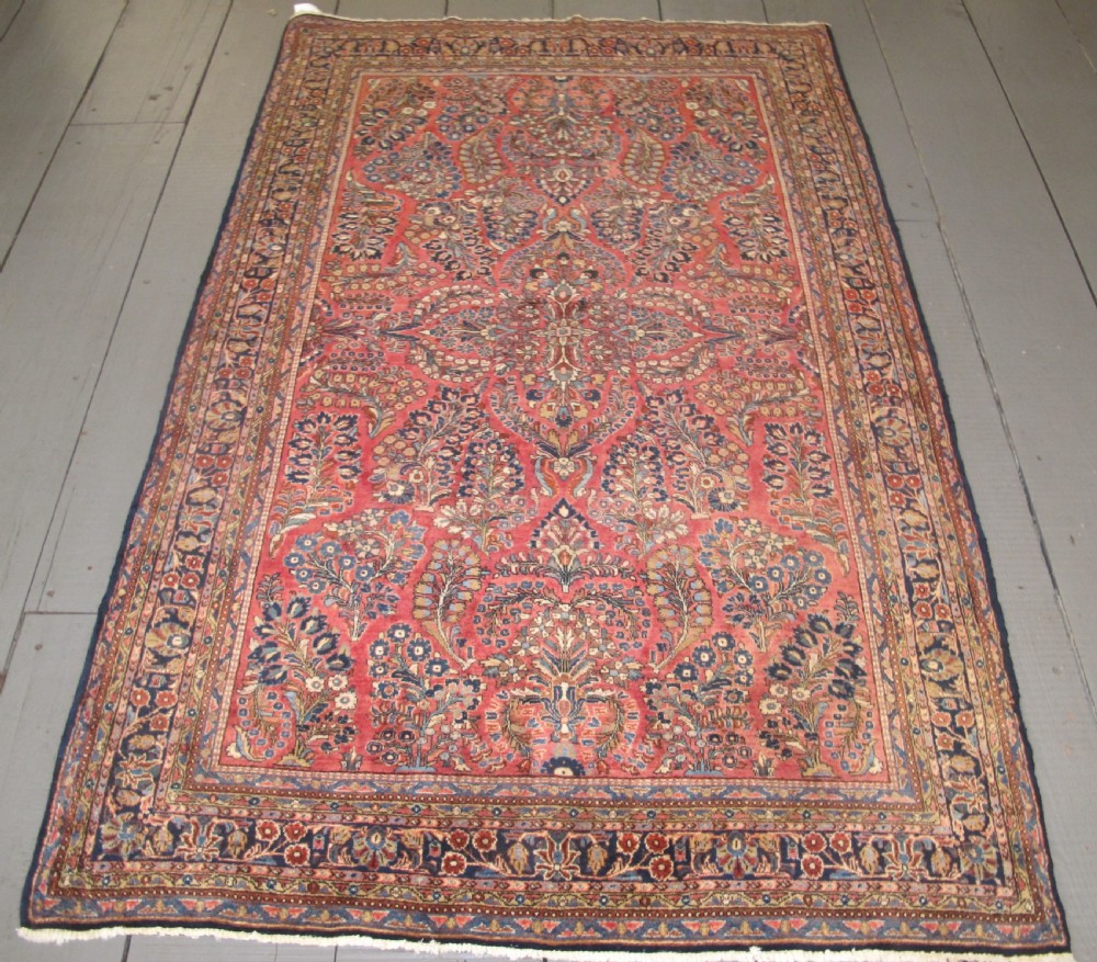 Fine 'Mohajarran' Sarouk Rug, West Persia, Circa 1920, 1.99m x 1.28m