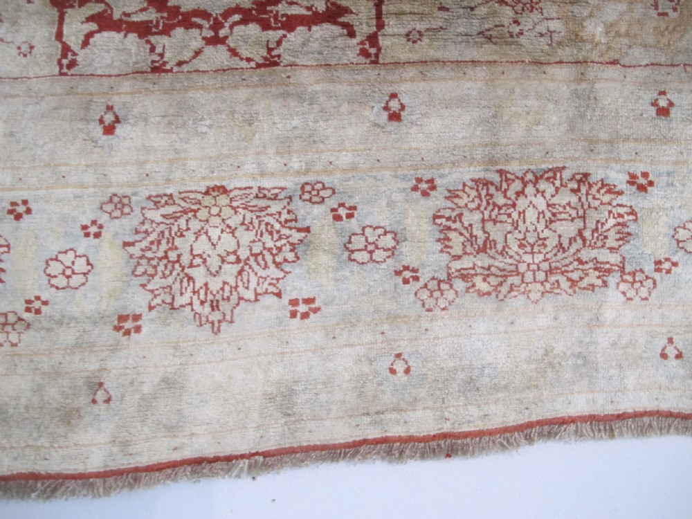 Fine Silk Tabriz Rug, Circa 1900, 1.62m x 1.18m View VII