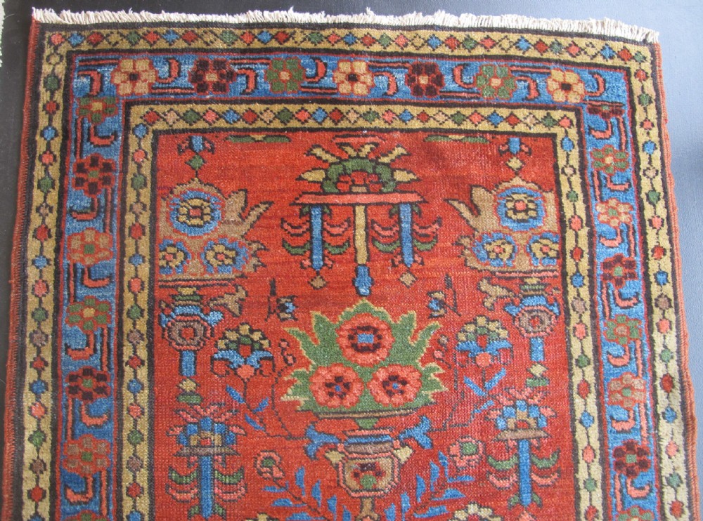 Small Heriz Rug, North-West Persia, Circa 1880, 1.32m x 0.86m View III