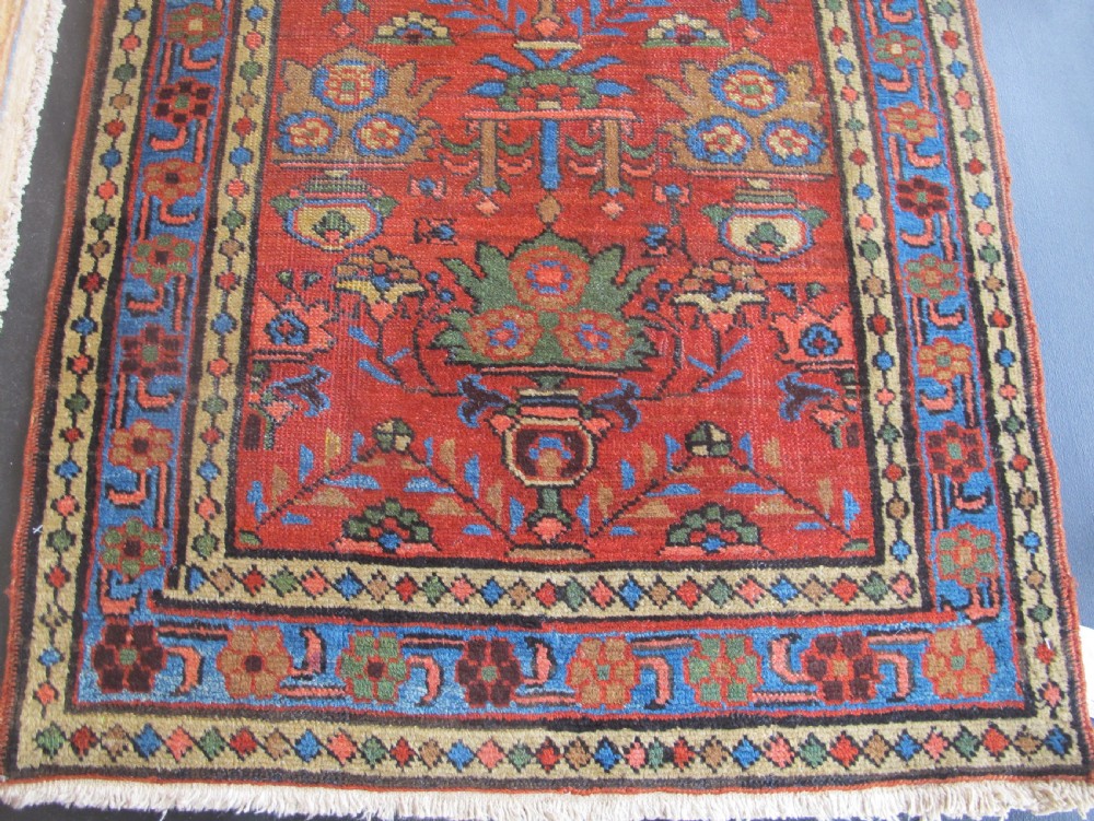 Small Heriz Rug, North-West Persia, Circa 1880, 1.32m x 0.86m View V
