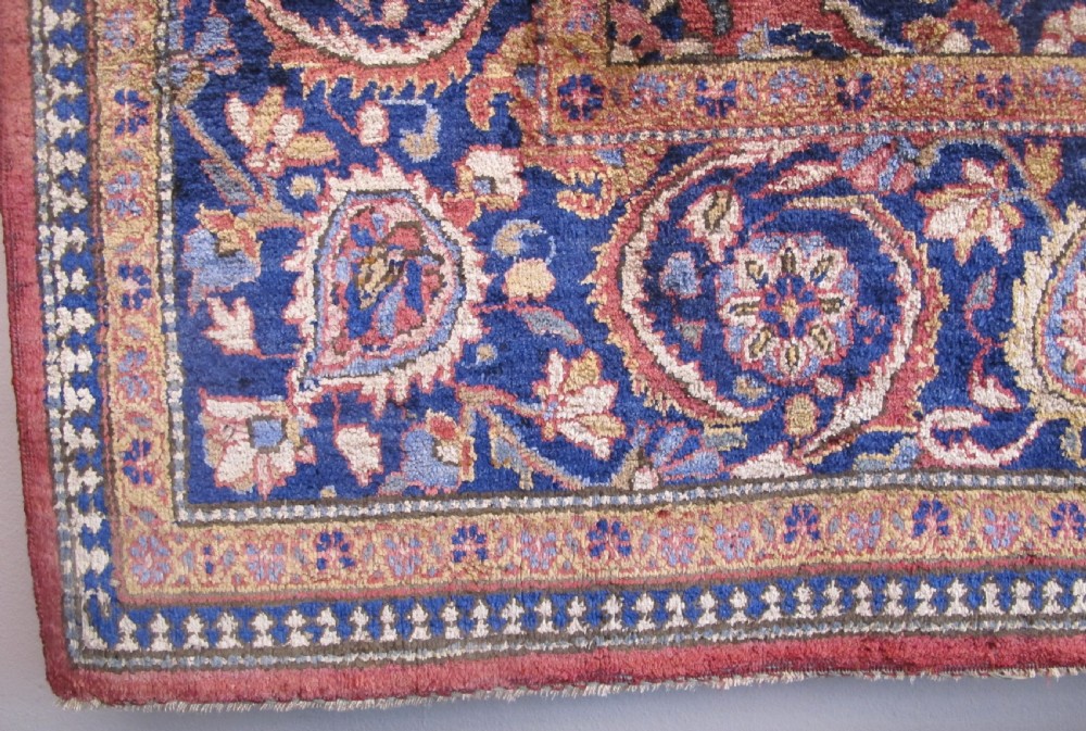 Fine Silk Kashan Rug, Persia, Circa 1920, 2.03m x 1.30m View II