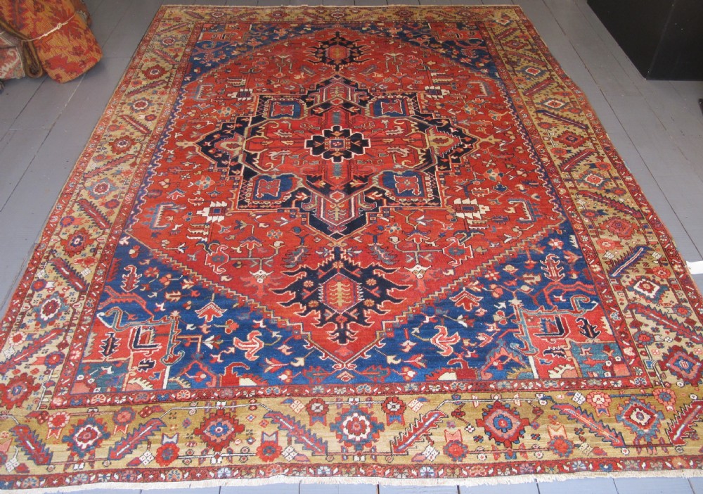 Decorative Bakshaish Carpet, North-West Persia, Circa 1880, 3.60m x 2.90m
