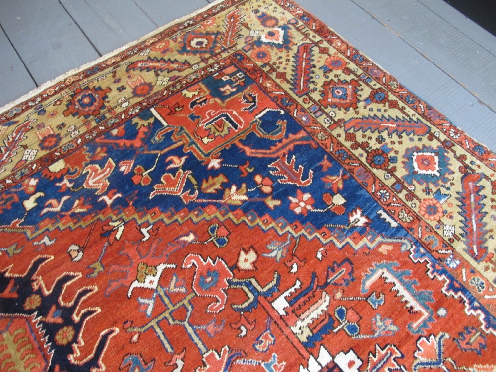 Decorative Bakshaish Carpet, North-West Persia, Circa 1880, 3.60m x 2.90m View VI