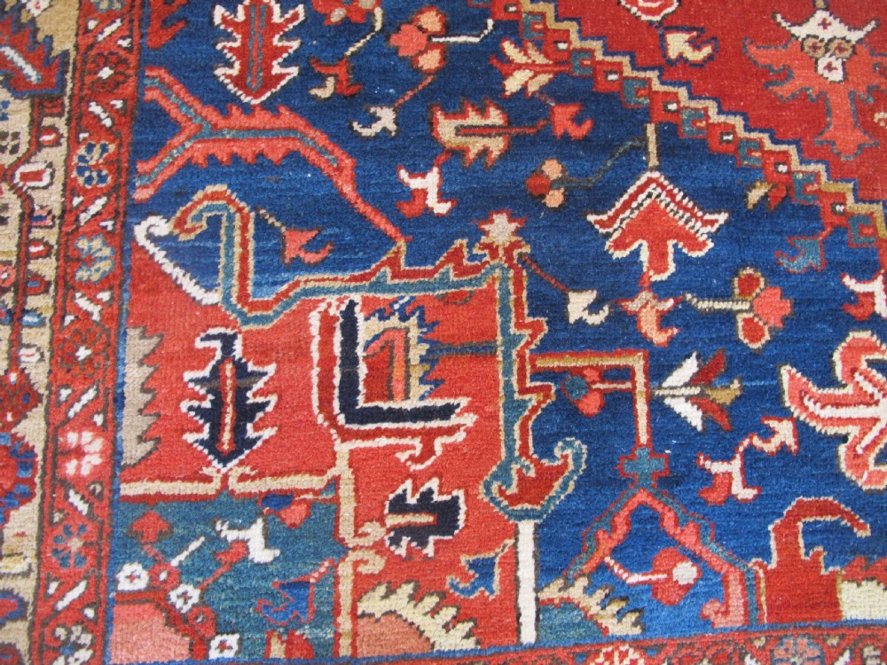 Decorative Bakshaish Carpet, North-West Persia, Circa 1880, 3.60m x 2.90m View VIII
