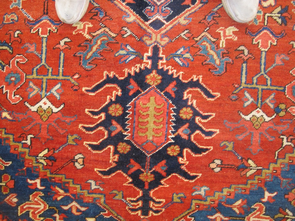 Decorative Bakshaish Carpet, North-West Persia, Circa 1880, 3.60m x 2.90m View XIV