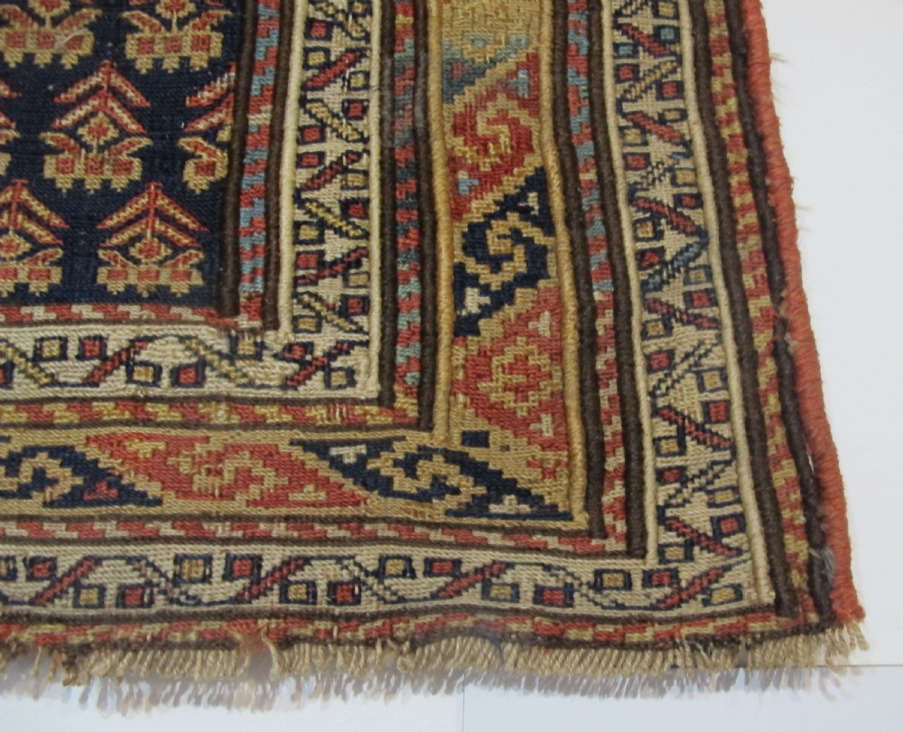 Shahsavan Soumac Bagface, Circa 1870, 56cm x 52cm View II