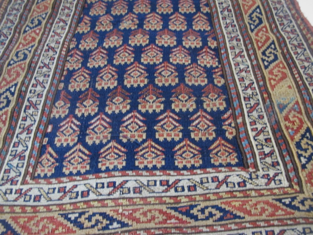 Shahsavan Soumac Bagface, Circa 1870, 56cm x 52cm View III