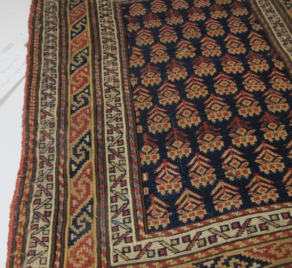 Shahsavan Soumac Bagface, Circa 1870, 56cm x 52cm View VI