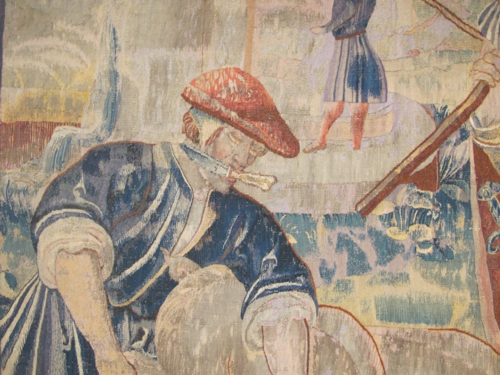 Early Tapestry Panel, Brussels, Circa 1550, 2.40m x 1.65m View IX