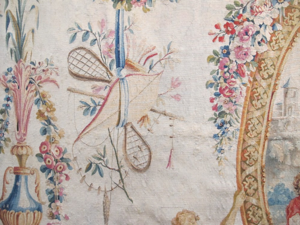 A Fine 18th Century French Tapestry in the Rococo Style, 1.94m x 2.43m View VI