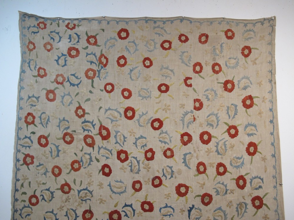 18th Century Ottoman Embroidery, 2.16m x 1.30m View II