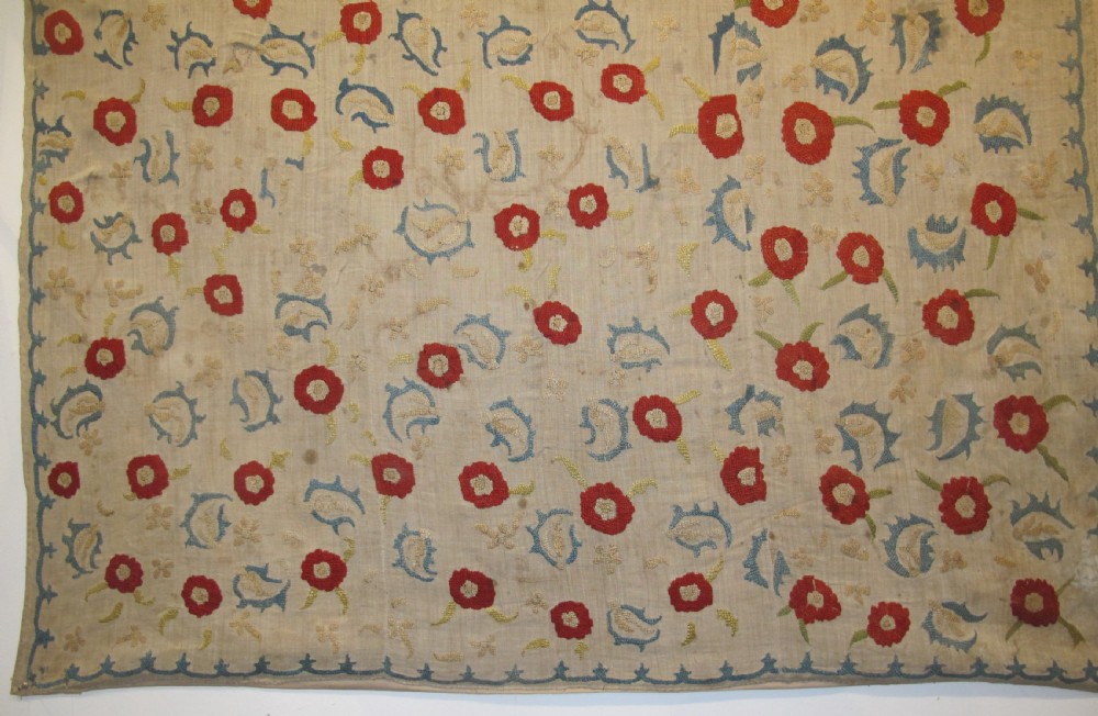 18th Century Ottoman Embroidery, 2.16m x 1.30m View III