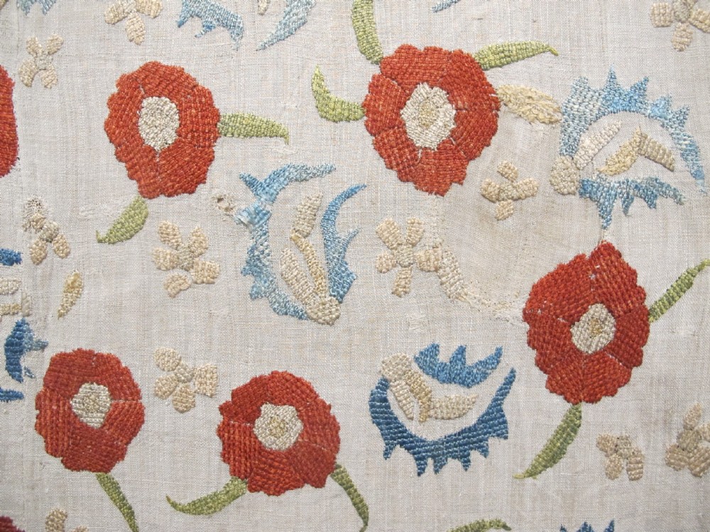 18th Century Ottoman Embroidery, 2.16m x 1.30m View IV