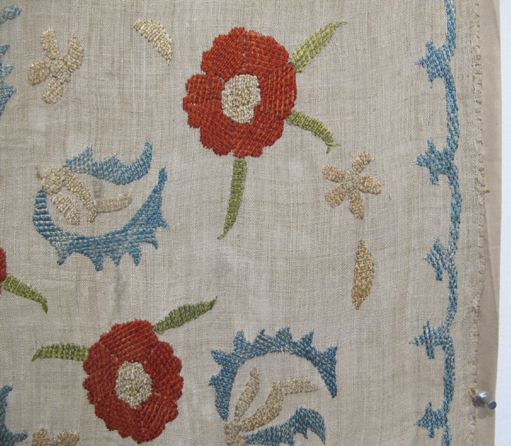 18th Century Ottoman Embroidery, 2.16m x 1.30m View V