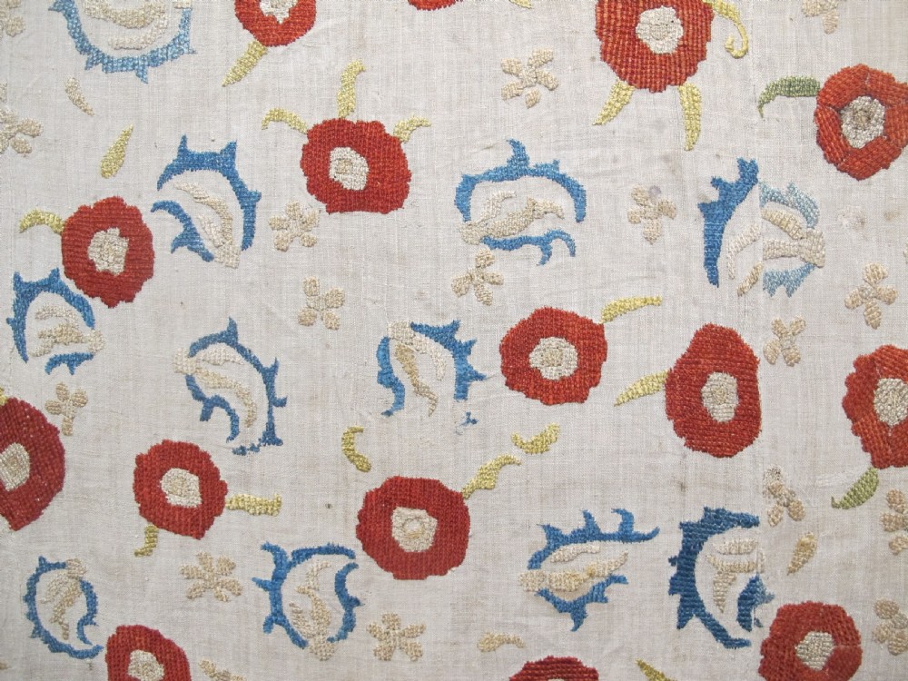 18th Century Ottoman Embroidery, 2.16m x 1.30m View VI