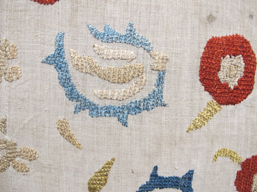 18th Century Ottoman Embroidery, 2.16m x 1.30m View VIII