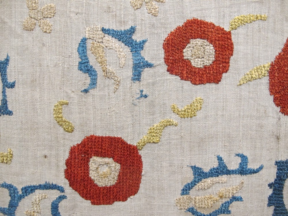 18th Century Ottoman Embroidery, 2.16m x 1.30m View IX