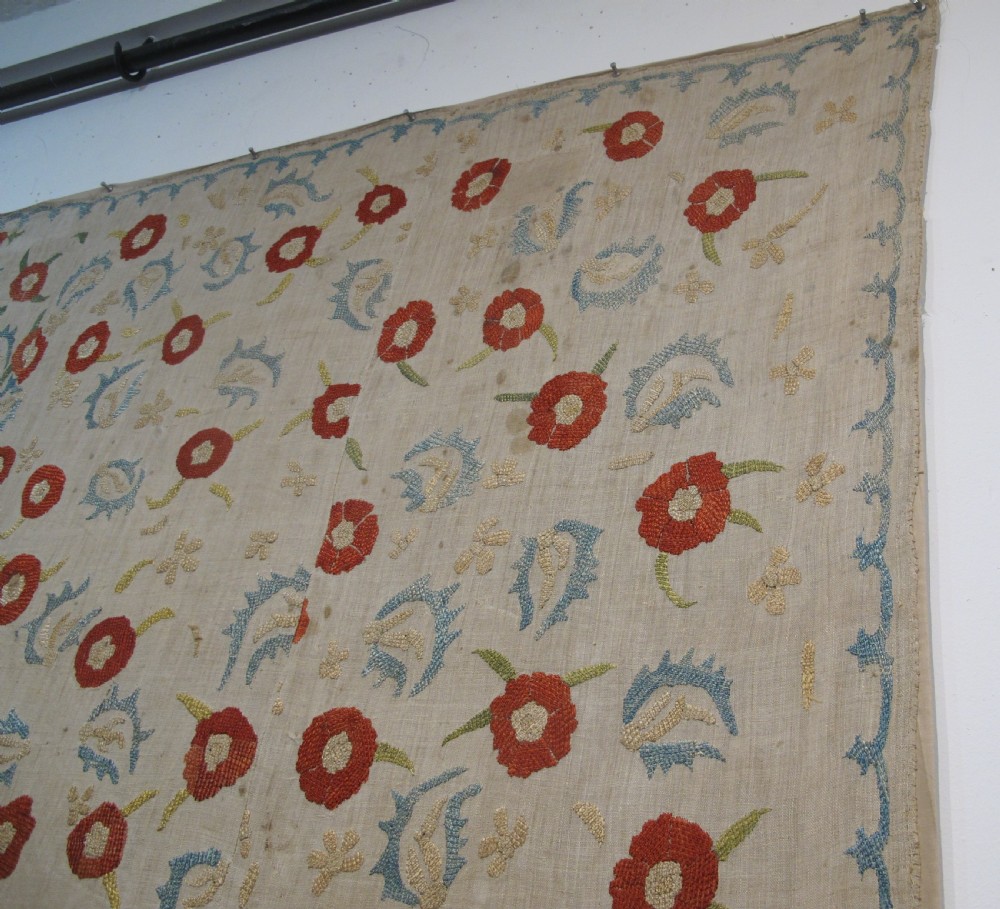 18th Century Ottoman Embroidery, 2.16m x 1.30m View XI